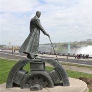 Nikola Tesla Statue Niagara Falls