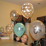 Pop a Balloon With a New Task to Accomplish Before Midnight