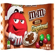 Gingerbread M&M's