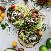 Smoky Chipotle Mushroom Tacos