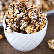Caramel Cashew Popcorn