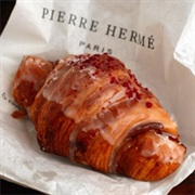 Have the Ispahan Croissant From Pierre Hermé.