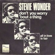 Don&#39;t You Worry &#39;Bout a Thing - Stevie Wonder
