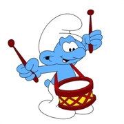 Drummer Smurf