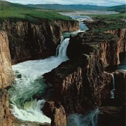 Wilberforce Falls, Hood River, Nunavut, Canada