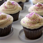 Grape Soda Pop Cupcake
