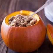 Have Dinner in a Pumpkin