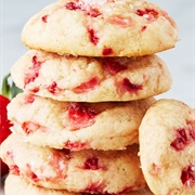 Strawberry Shortcake Cookies