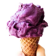 Purple Sweet Potato Ice Cream