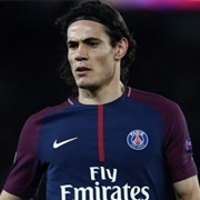 Edinson Cavani 2017-18
