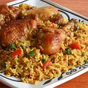 Bahrain- Chicken Machboos