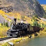 Ride Colorado&#39;s Durango &amp; Silverton Railroad, USA