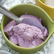 Montana: Huckleberry Ice Cream