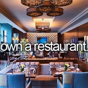 Own a Restaurant