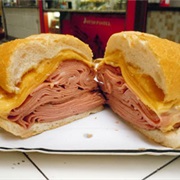 Mortadella Sandwich