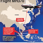 Malaysia Airlines Flight 370.