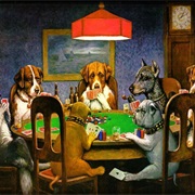 Dogs Playing Poker