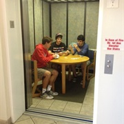 Had Way Too Much Fun in an Elevator