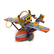 Wind-Up Tin Seaplane