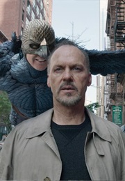 Michael Keaton in Birdman or (The Unexpected Virtue of Ignorance) (2014)
