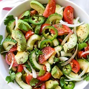 Jalapeno Avocado Salad