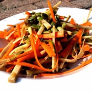 #13 Carrot and Orange Salad With Cashews and Cilantro