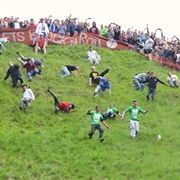 Cooper's Hill Cheese-Rolling and Wake, England