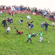 Cooper&#39;s Hill Cheese-Rolling and Wake, England