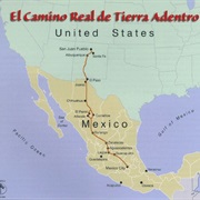 El Camino Real De Tierra Adentro Historic Trail, Texas/Mexico
