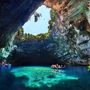 Melissani Cave