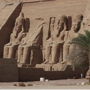 Visiting the Temple of Abu Simbel, Egypt