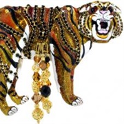 Tiger Brooch