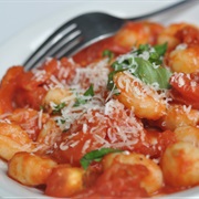 Gnocchi With Tomato Sauce