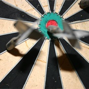 Hit Bull's-Eye on a Dartboard