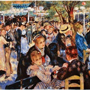"Dance at Le Moulin De La Galette by Renoir in Paris, France