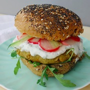 Broad Bean Burger