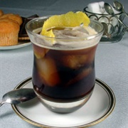 Iced Coffee With Lemon