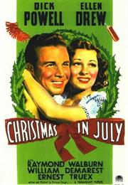 Christmas in July (Preston Sturges)
