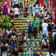 Selaron's Steps in Rio De Janeiro, Brazil
