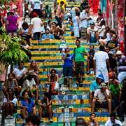 Selaron&#39;s Steps in Rio De Janeiro, Brazil