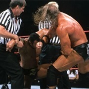 Triple H V the Rock,Backlash 2000