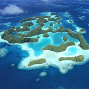 Rock Islands of Palau, Indonesia