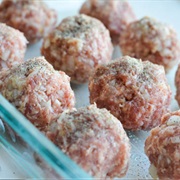 Sausage and Blue Cheese Meatball