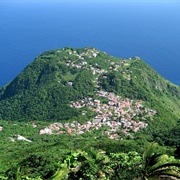 Mt Scenery, Saba