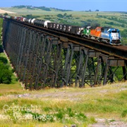 Hi-Line Railroad Bridge, North Dakota