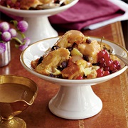 Creole Bread Pudding With Bourbon Sauce
