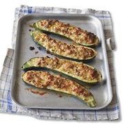 Sausage and Courgettes