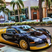 Drive a Bugatti in Rodeo Drive