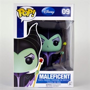 Maleficent Blue Disney Sign