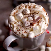 Hazelnut Hot Chocolate